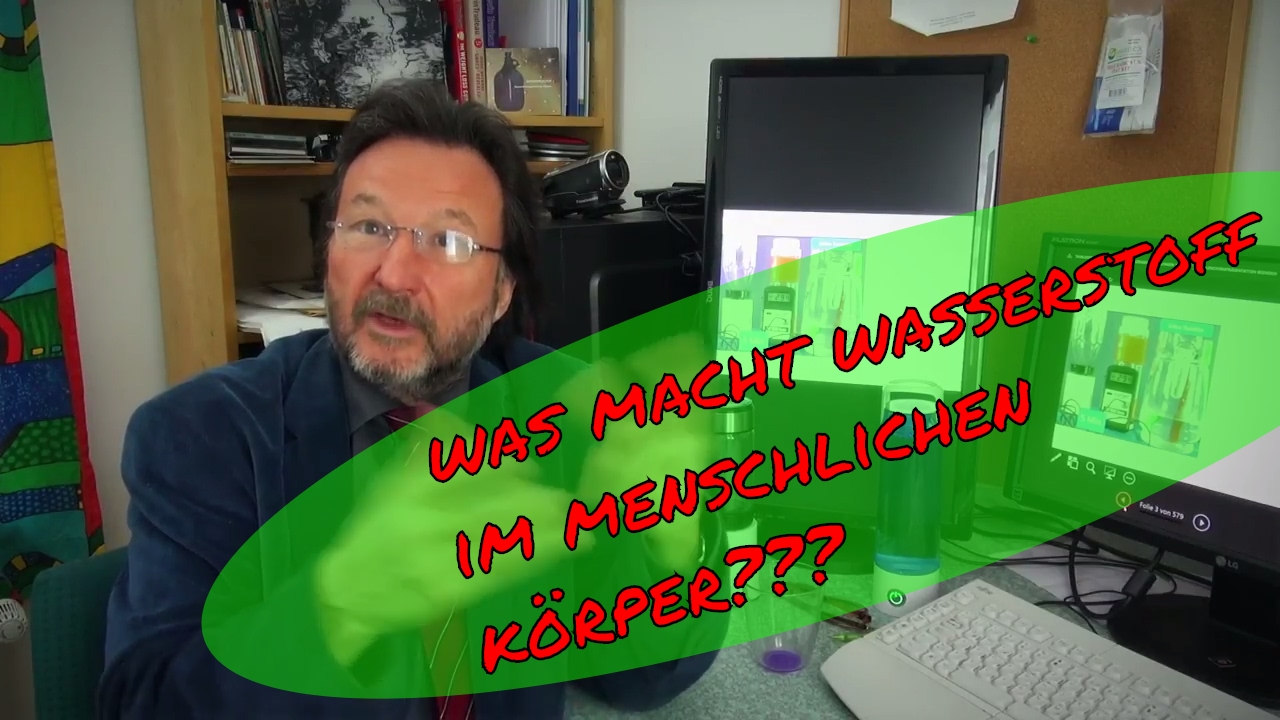 Vortrag „Was macht Wasserstoff im menschlichen Körper“ von Karl Heinz Asenbaum, 2017